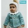Cocote Invierno Chaqueta bebé niño Antelina Menta
