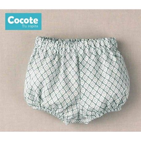 Cocote Winter Baby Boy Turquoise Knickers Diamonds