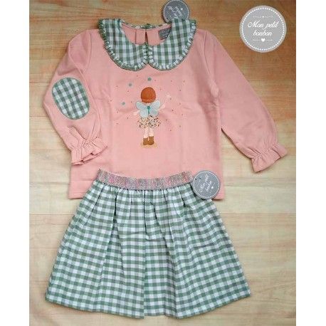 Mon Petit Bonbon Winter Girl Set Fairy Skirt