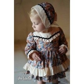 DBB Collection Invierno Jesusito bebé niña Estampado Flores