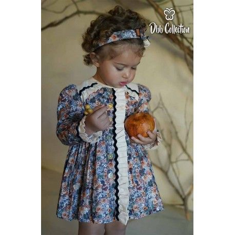 DBB Collection Invierno Vestido niña Estampado Flores