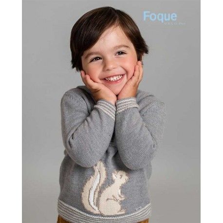 Foque Invierno Jersey niño Ardilla