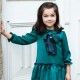 Foque Invierno Vestido niña Fluido Verde Gold