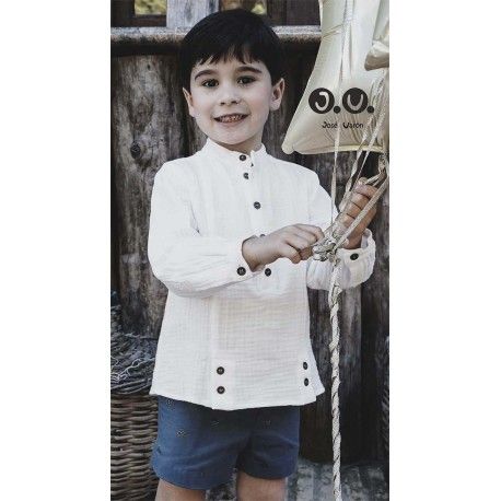 Jose Varon Winter Boy Blue Set Blue Glitter
