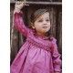Jose Varon Winter Baby Girl Pink Dress Glitter