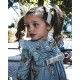 Jose Varon Winter Baby Girl Blue Dress Fairies
