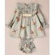 José Varón Invierno Vestido bebé niña Azul Hadas