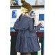 Jose Varon Winter Girl Dress Black Squares