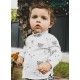Cocote Winter Baby Boy White Shirt Bears