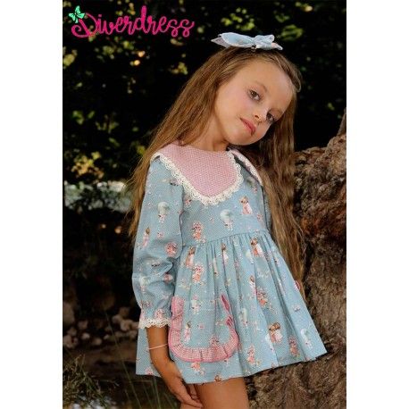 DiverDress Invierno Vestido niña Friendship