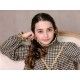 Eve Children Invierno Vestido niña Vichy Camel