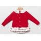 Coco Acqua Invierno Conjunto bebé niña Rojo Perrito