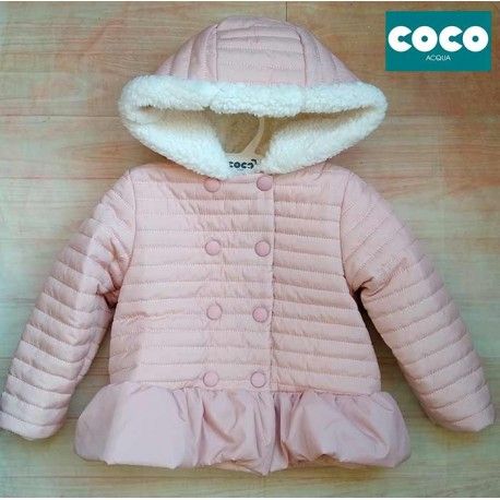 Coco Acqua Winter Girl Pink Coat