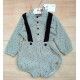 Jose Varon Winter Baby Boy Blue Set Black Stars