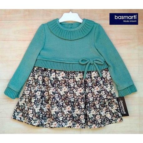 Basmartí Winter Girl Combined Dress Ventisca