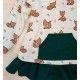 Basmartí Winter Girl Dark Beige Dress Temporal
