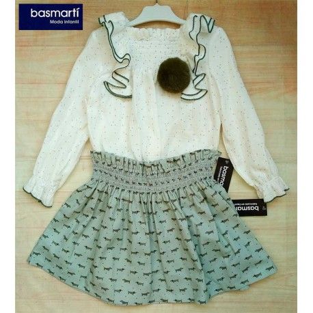 Basmartí Invierno Conjunto niña Bola de Nieve