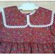 Blanca Valiente Winter Baby Girl Red Set Flowers
