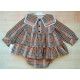Blanca Valiente Winter Baby Girl Set Camel Squares