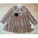 Blanca Valiente Invierno Vestido niña Cuadros Camel
