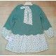Blanca Valiente Winter Girl Green Dress Tekel