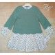 Blanca Valiente Winter Girl Green Dress Tekel