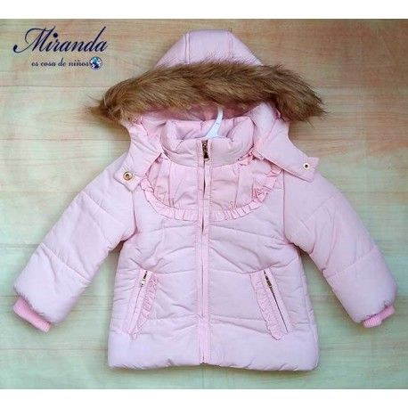 Miranda Winter Baby Girl Pink Padding Coat