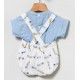 Coco Acqua Verano Conjunto bebé niño con Peto Oruguitas