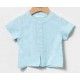 Coco Acqua Summer Baby Boy Blue Set Turquoise Stripes