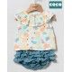 Coco Acqua Verano Conjunto bebé niña Peces