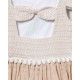 Coco Acqua Summer Girl Gauze Camel Dress