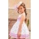 Babiné Verano Vestido niña Nubes con Carrucha en Pecho