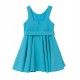 Abel & Lula Summer Girl Turquoise Crepe Dress