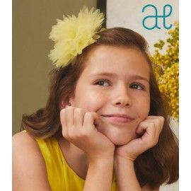 Abel&Lula Summer Girl Pin Yellow Flower