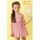 Cuka Verano Vestido niña Despacito Talle Alto