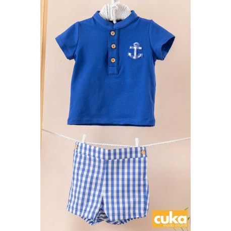 Cuka Verano Conjunto bebé niño Salomé
