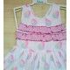 Babiné Verano Vestido niña Nubes con Carrucha en Pecho