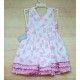 Babiné Verano Vestido niña Nubes con Carrucha en Pecho