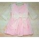 Babiné Summer Girl Ceremony Pink Dress Embroidered Tulle