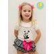 Pío Pío Verano Conjunto bebé niña Pandas