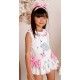 Mon Petit Bonbon Summer Girl Set Rabbit and Squares