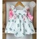Mon Petit Bonbon Summer Baby Girl Set Rabbits