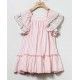 Coco Acqua Summer Girl Dress Pink Stripes