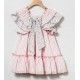 Coco Acqua Summer Girl Dress Pink Stripes