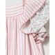 Coco Acqua Summer Girl Dress Pink Stripes