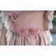 Coco Ceremony Summer Girl Pink Linen Dress