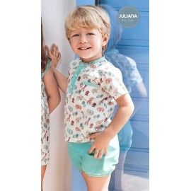 Juliana Verano Conjunto bebé niño Elefantes