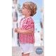 Juliana Summer Baby Boy Set Red Squares