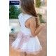 Basmartí Verano Vestido niña Estatua de la Libertad Talle Bajo