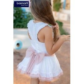 Basmartí Verano Vestido niña Estatua de la Libertad Talle Bajo